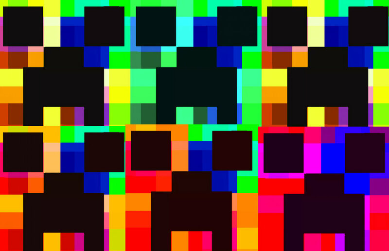 Pixelated Figures on Grid