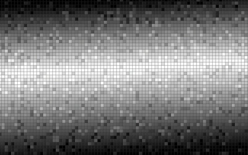 pixelated grayscale gradient