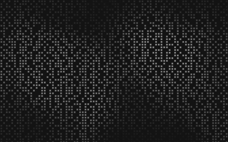 Pixelated Grid Pattern — Black, Neutral