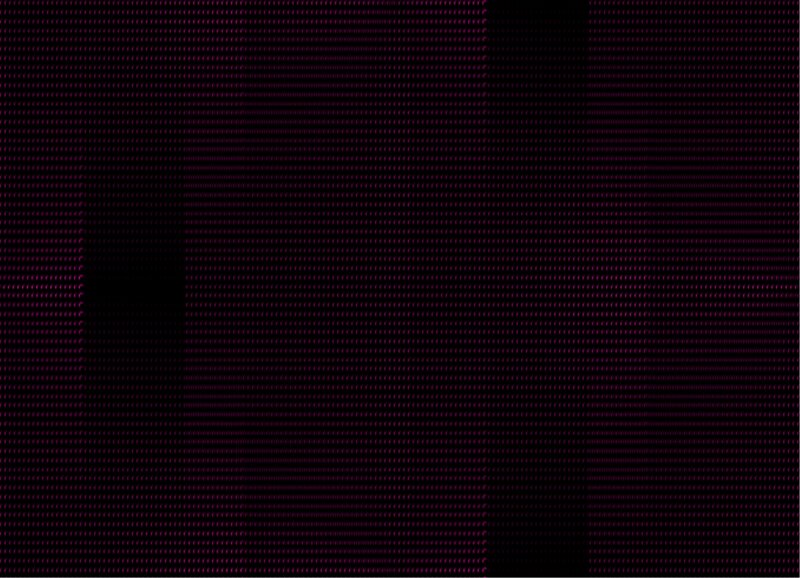Pixelated Grid Pattern — Black