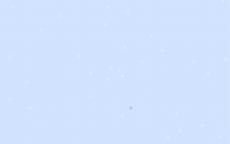 Pixelated Grid Pattern — Blue