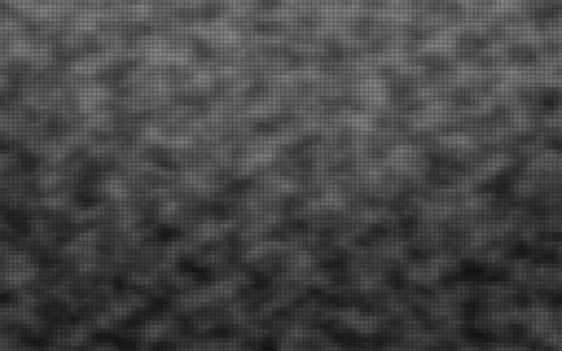 Pixelated Grid Pattern — Gray