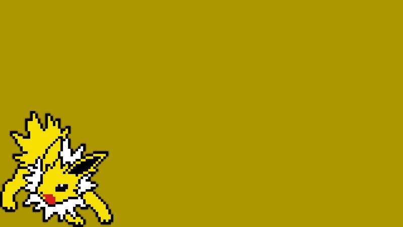 Pixelated Jolteon