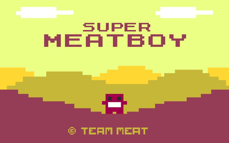 Pixelated Meat Character