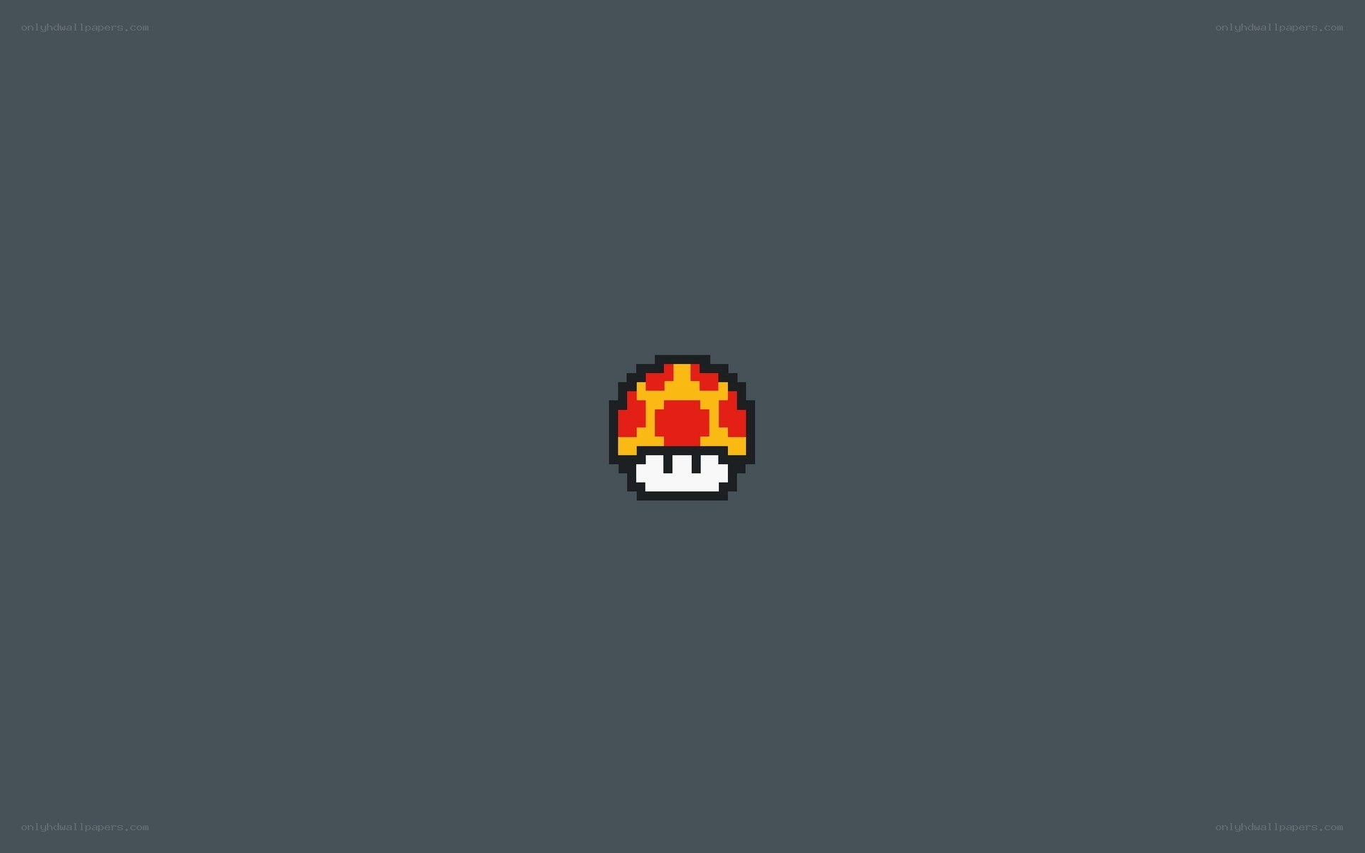 pixelated mushroom icon