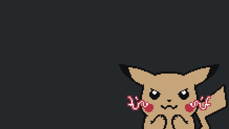 Pixelated Pikachu