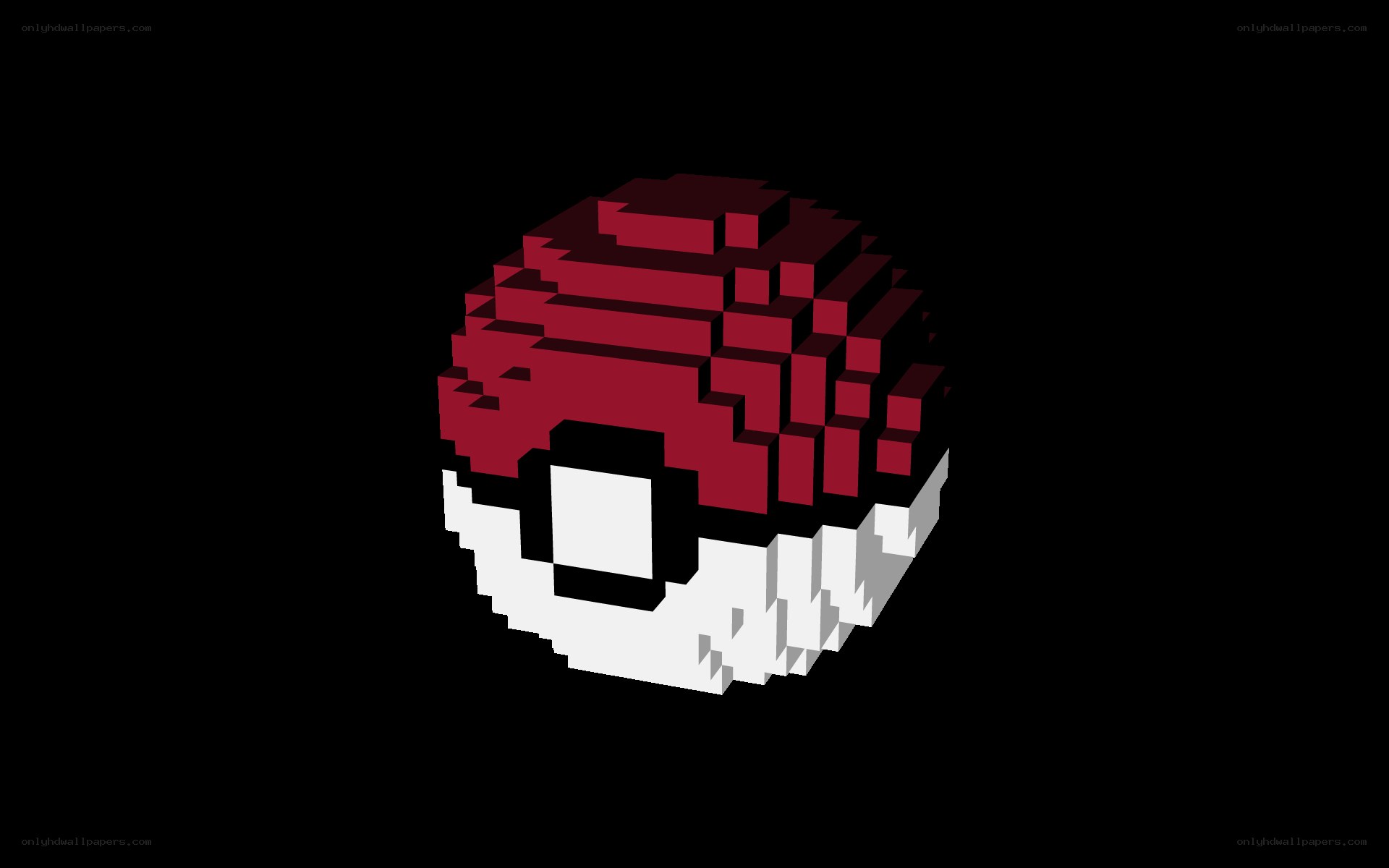 Pixelated Poké Ball