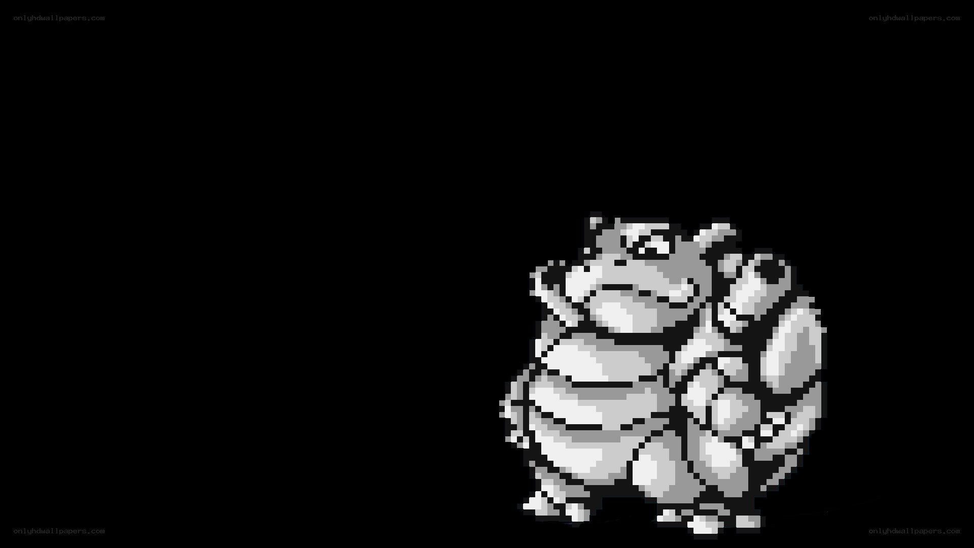 Pixelated Pokémon character