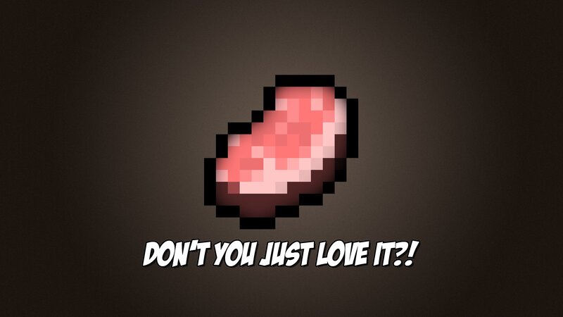 Pixelated Raw Meat