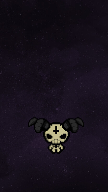 Pixelated Skull Character