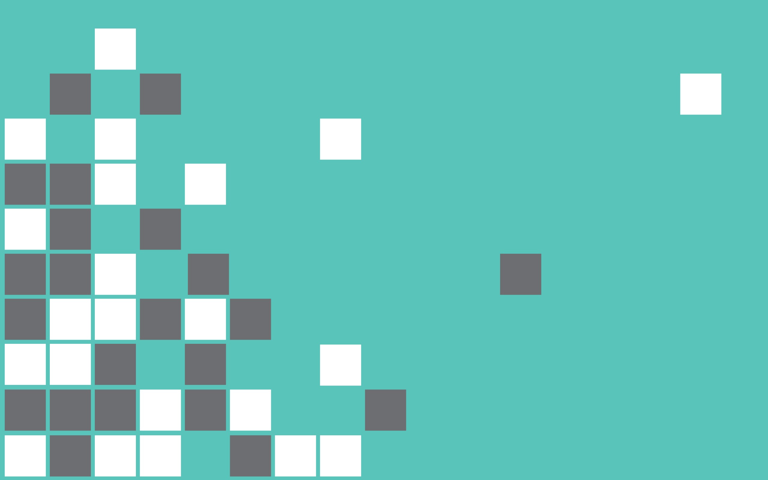 pixelated square pattern