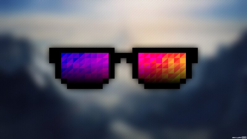 Pixelated Sunglasses