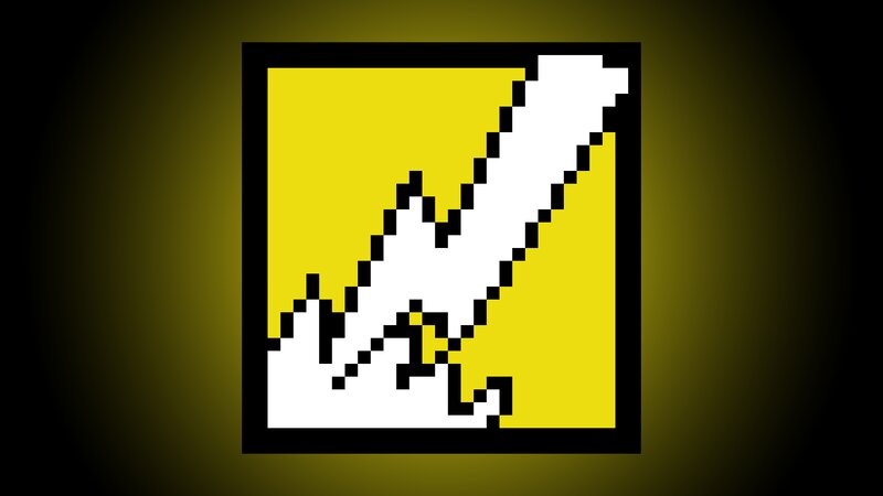 Pixelated Sword Icon