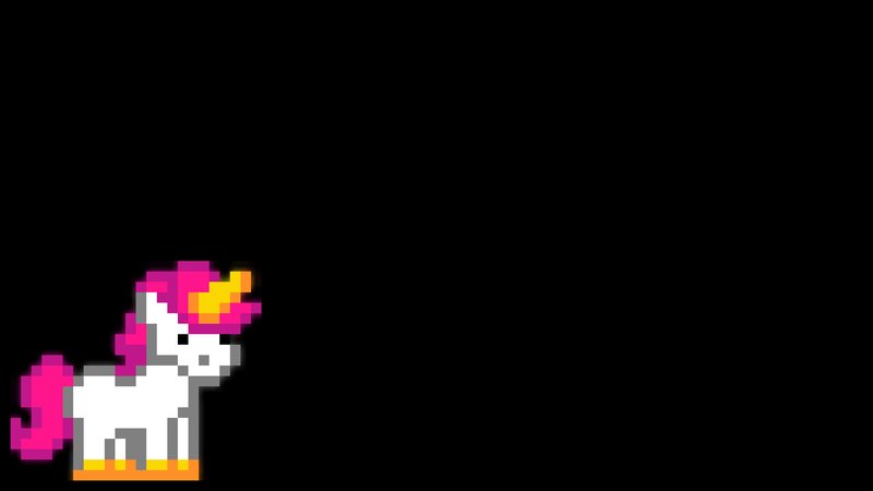 Pixelated Unicorn