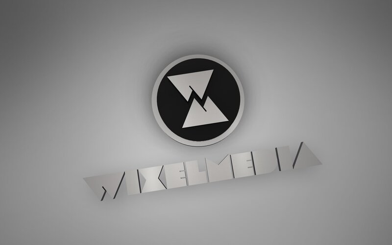 Pixell Media logo design