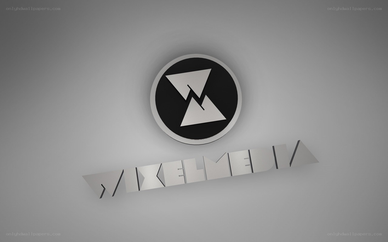 Pixell Media logo design