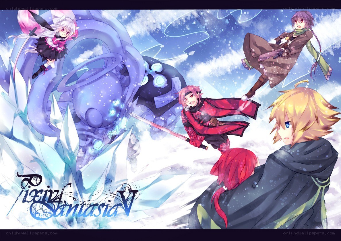 Pixie and Fantasia V artwork