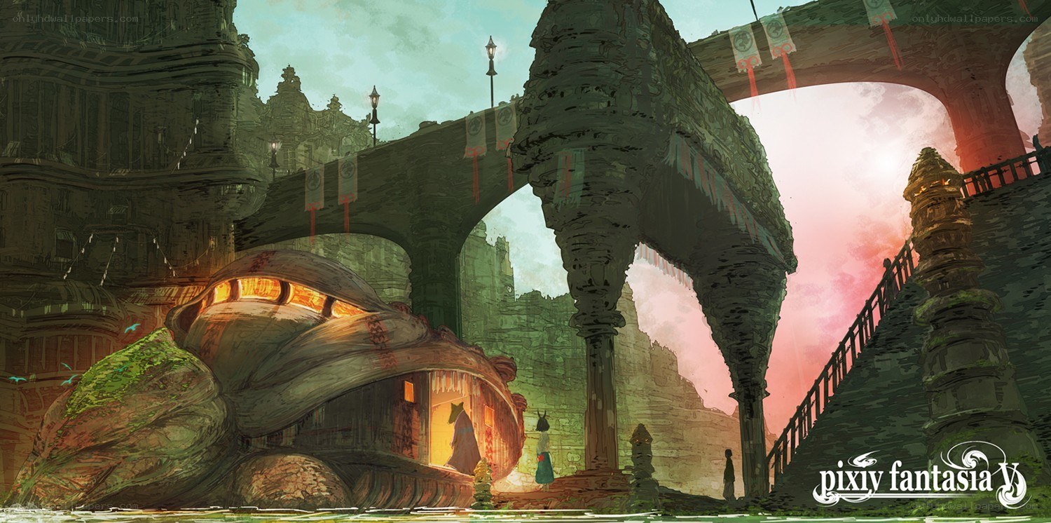 Pixie Fantasy V concept art