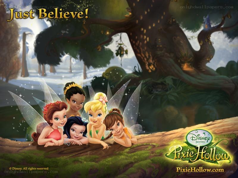 Pixie Hollow fairies