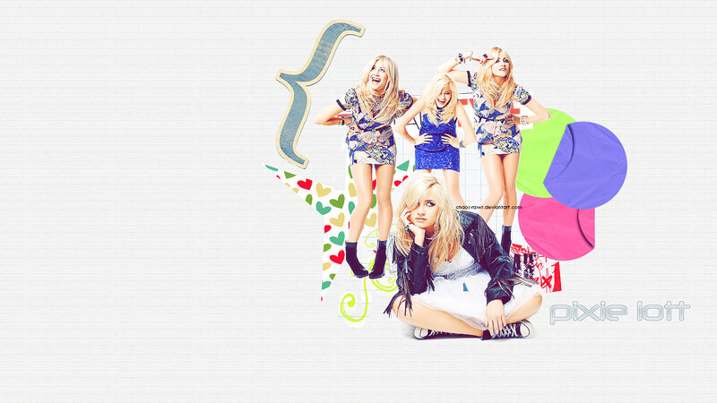 Pixie Lott collage artwork
