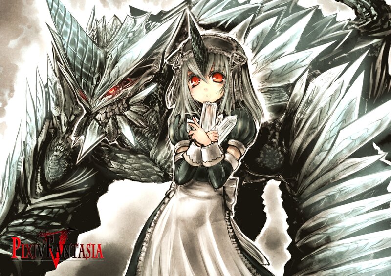Pixiv Fantasia character art