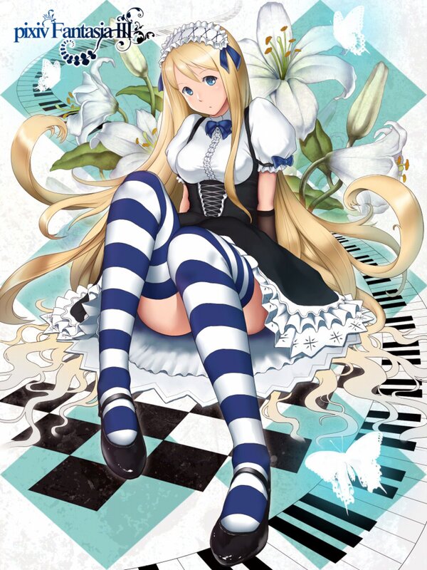 Pixiv Fantasia III character art