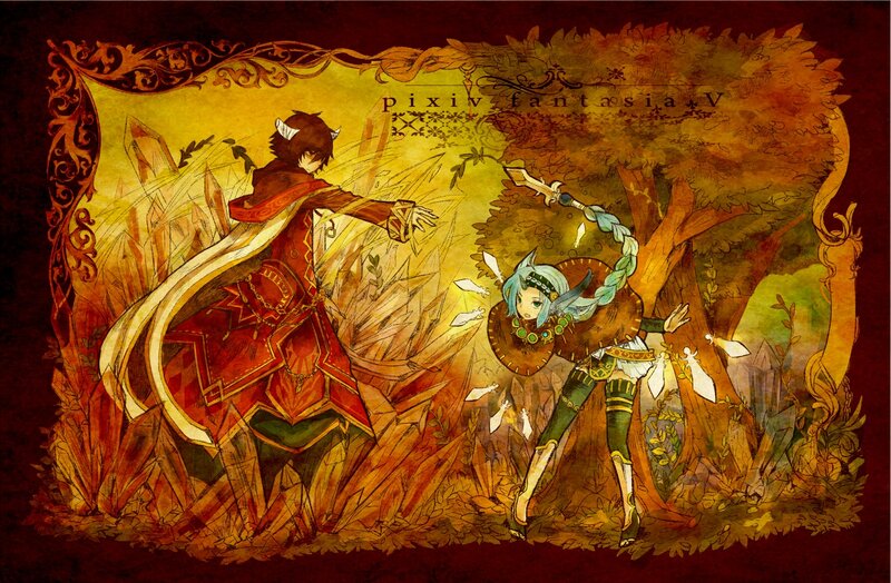 Pixiv Fantasia V artwork