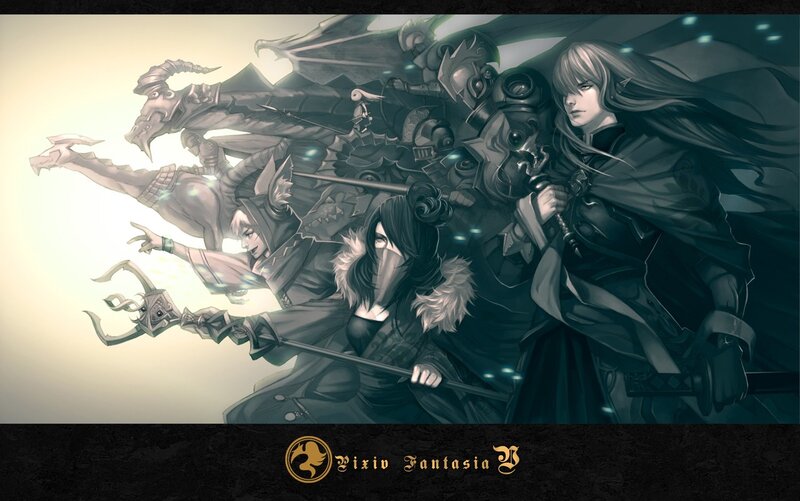 Pixiv Fantasia V artwork