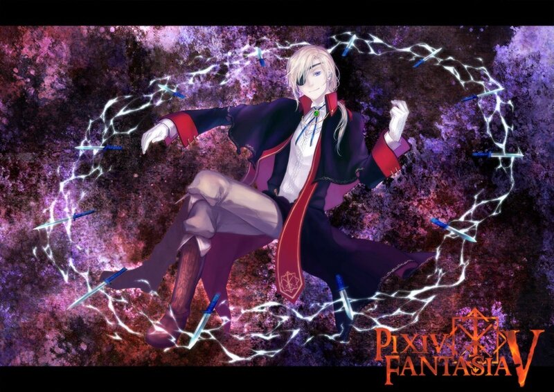 Pixiv Fantasia V character art