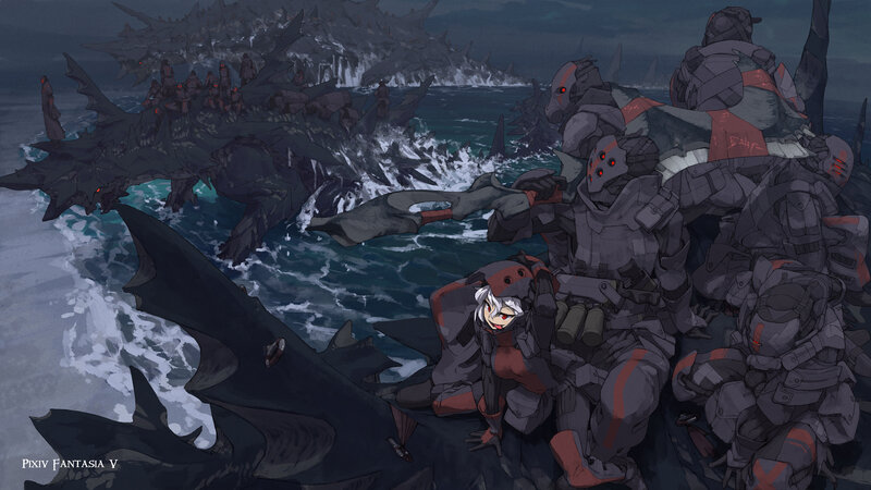 Pixiv Fantasy V artwork