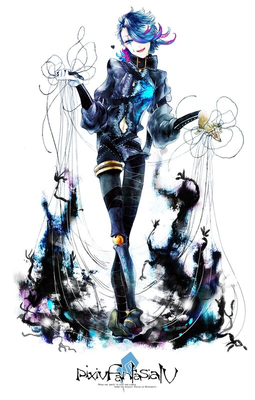 Pixiv Fantasy V character art