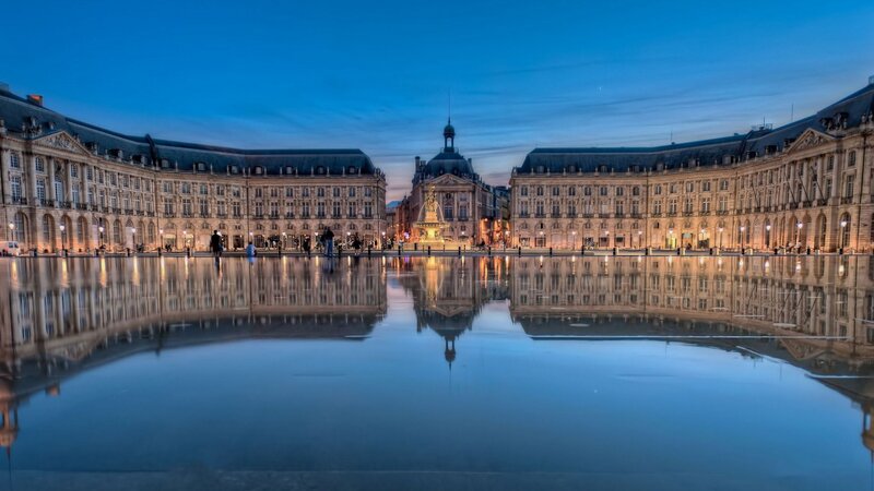 Place De La Bourse in Bordeaux