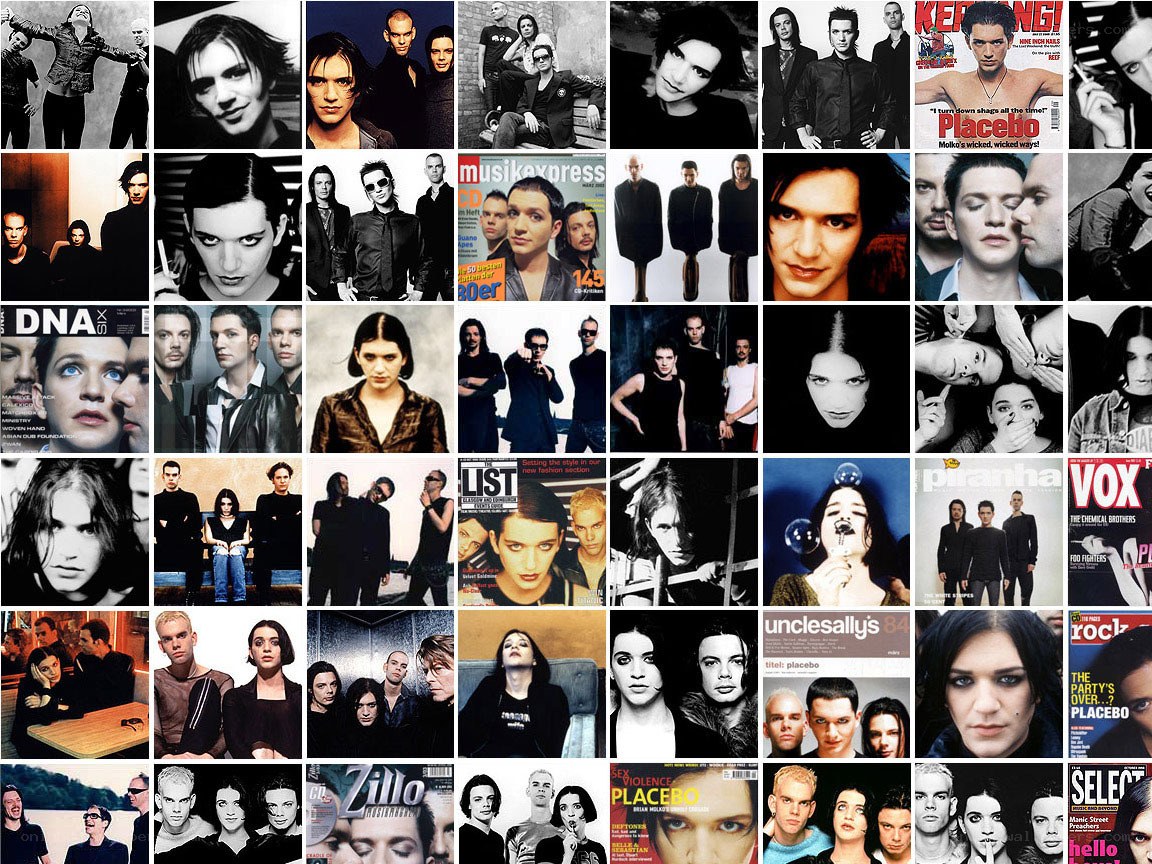 Placido band collage