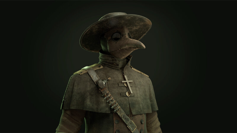 Plague Doctor Character — Brown