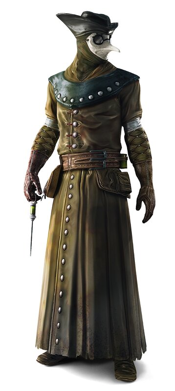 Plague doctor character