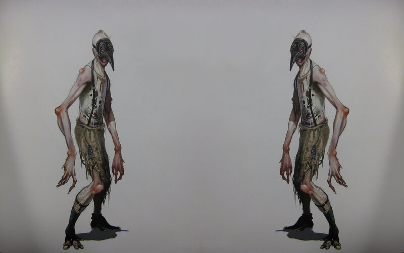 plague doctor concept art