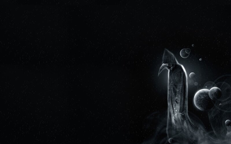 Plague doctor in space