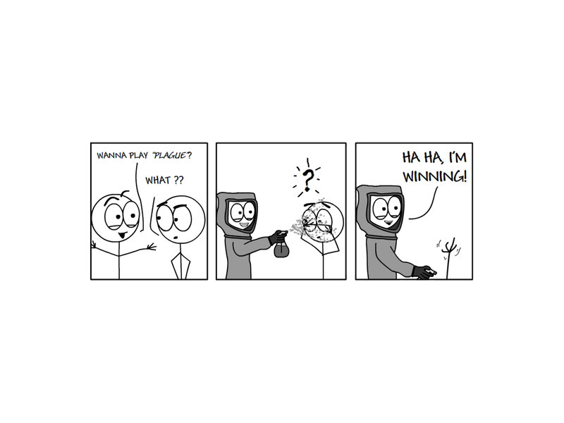 Plague game comic