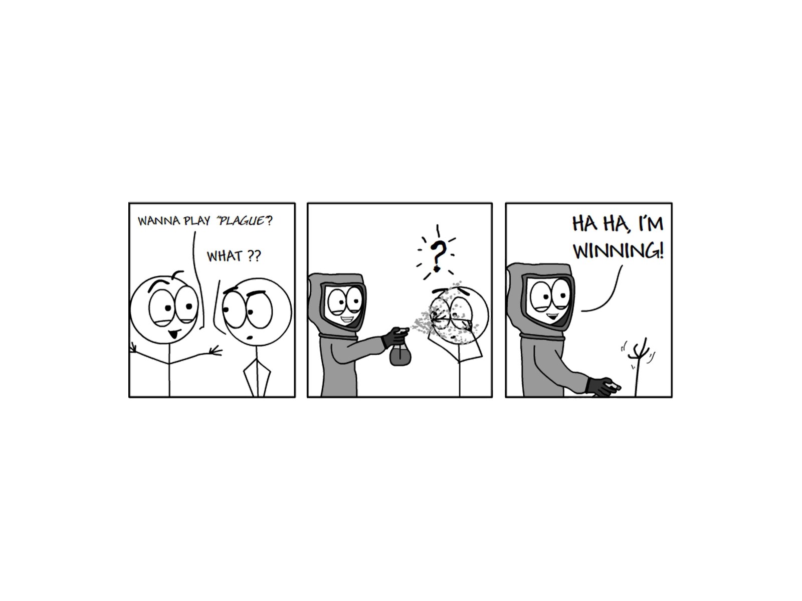 Plague game comic