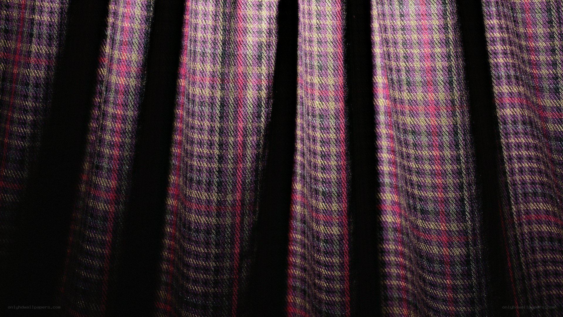 plaid fabric texture