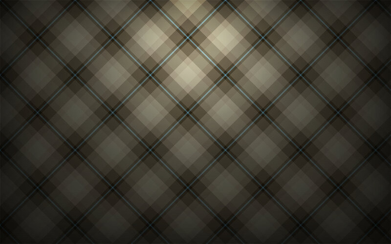 Plaid Pattern Background — Brown, Neutral, Vector Art