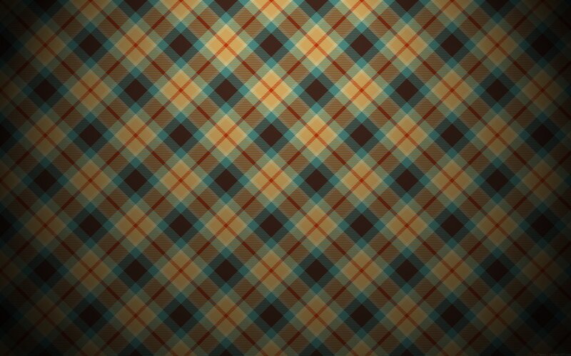 Plaid Pattern Background — Brown