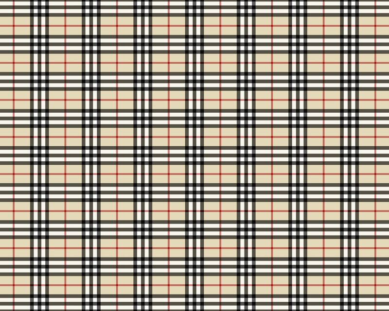 Plaid Pattern — Beige