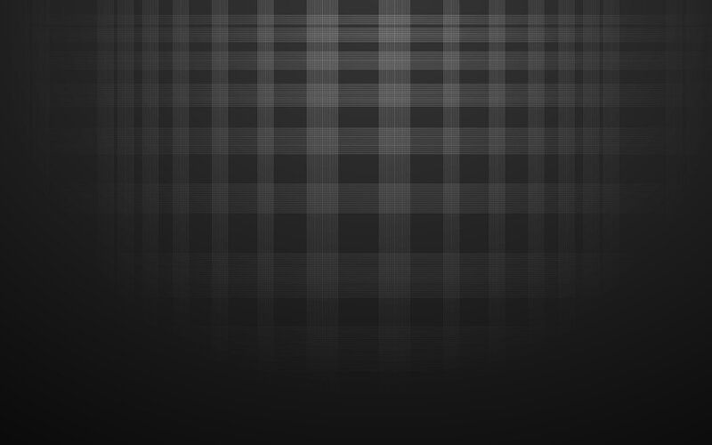 Plaid Pattern on Dark Background — Black