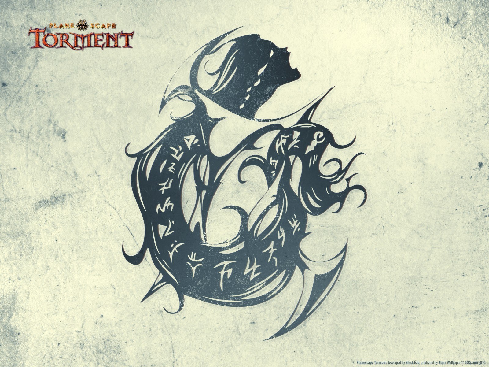 Planescape Torment logo art