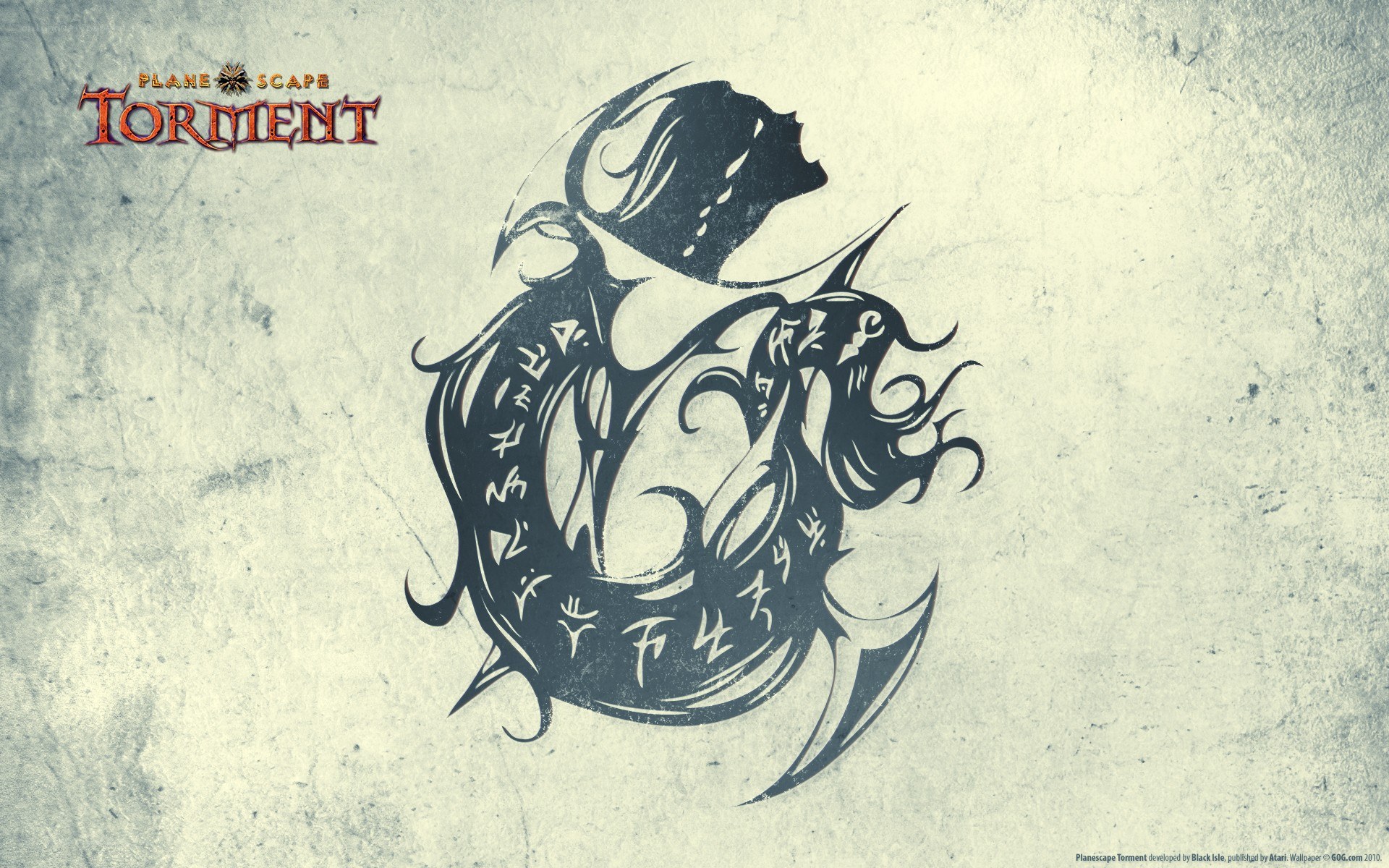 Planescape Torment logo art