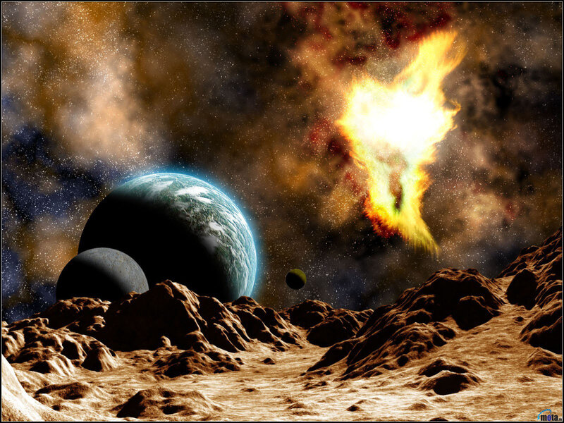 Planet and Asteroid Impact — Brown