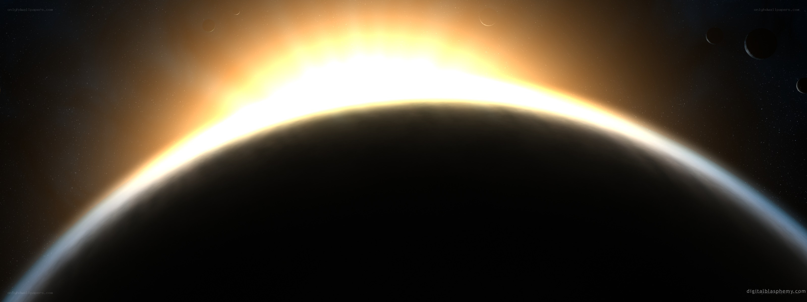 Planet at sunrise