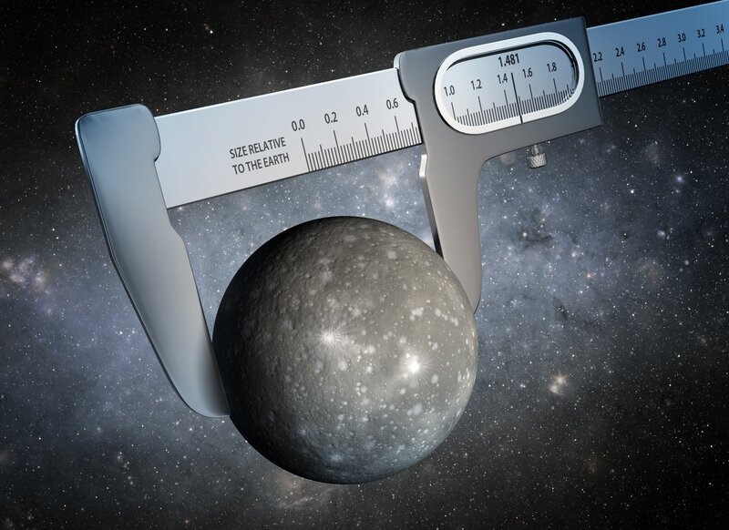 Planet Being Measured