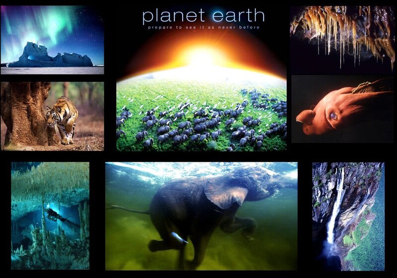 Planet Earth collage